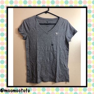 abercrombie kids v-neck tee